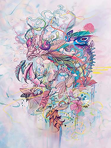 Kit per Diamond Painting 5D, /Mantide Fiore /Ricamo, Strass, Punto Croce, Arte e Artigianato, /Decorazione per Casa e Pareti / Senza cornice