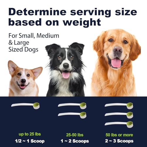 Image of Dog Breath Freshener Dental Powder-Teeth Cleaning Powder for Dogs with Probiotics & Herbs-Plaque & Tartar Remover Oral Care-Chicken & Bacon Flavor-45 & 75 Scoops
