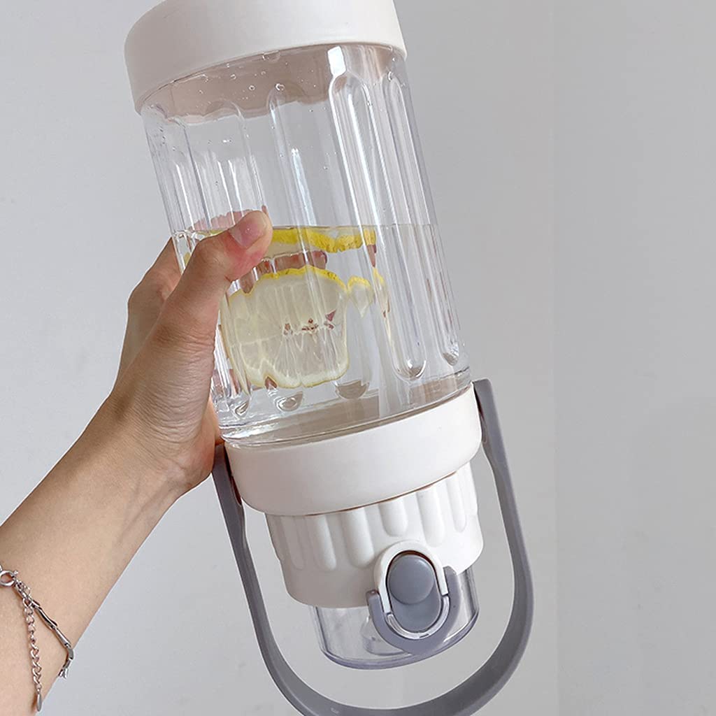 Niedlicher, extra großer Wasserbecher aus Kunststoff für Outdoor-Fitness und unterwegs