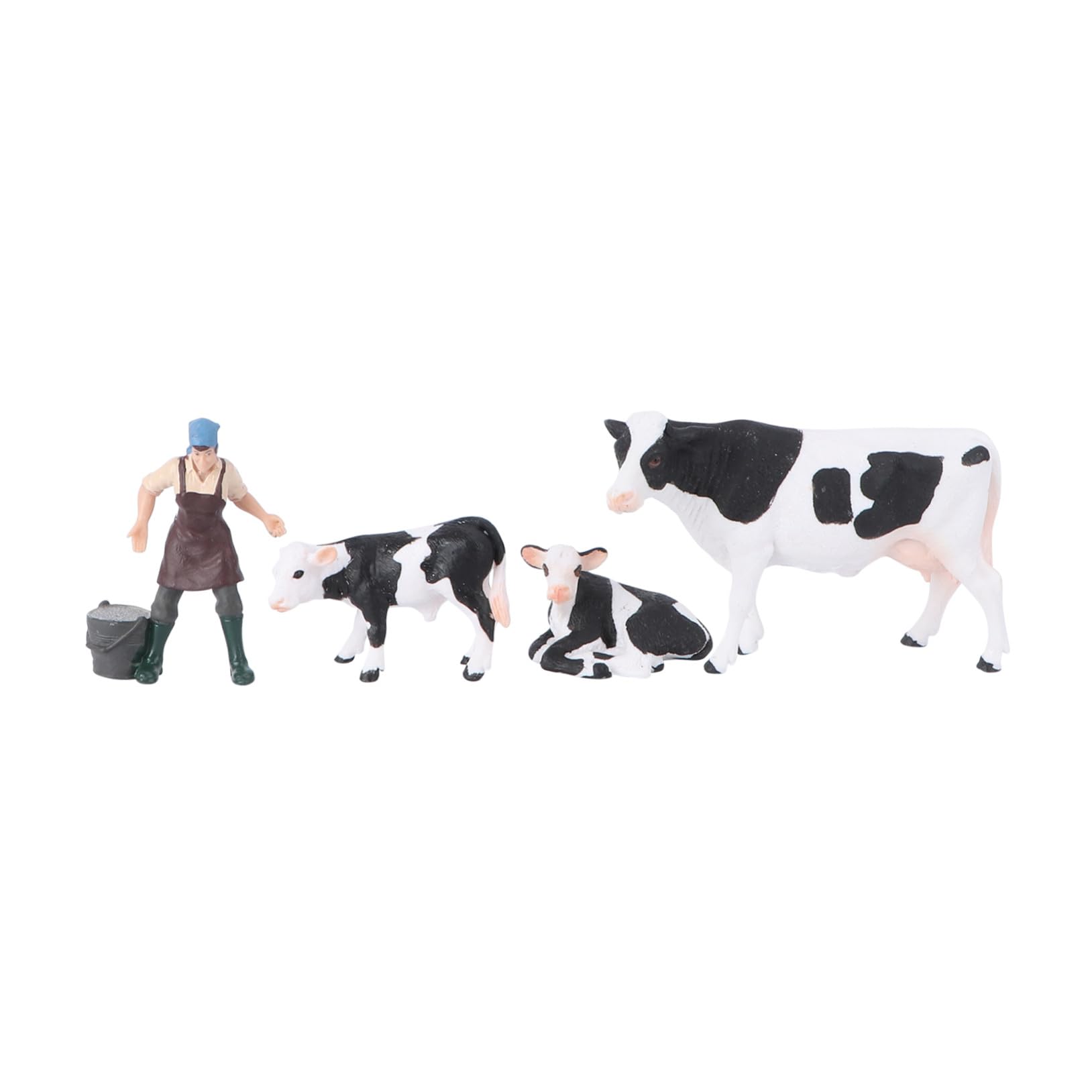 Animali Fattoria Simulati in Miniatura per Modelli Educativi di Animali da Collezione e Decorazione Adatto Ragazzi e Ragazze