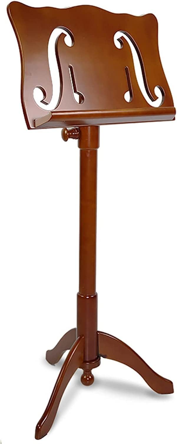 DACUN Wood Sheet Music Stand for Violin Guitar Piano Sax