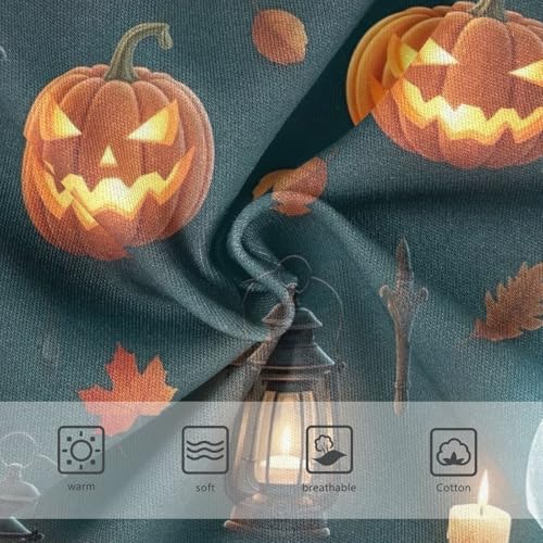 Toddler Girl Briefs, Halloween Funny Pumpkins Girls' Cotton Brief Underwear, 2T–8 Years3