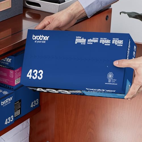 Brother Genuine High Yield Toner Cartridge, TN433C, Replacement Cyan Toner, Page Yield Up to 4,000 Pages, Amazon Dash Replenishment Cartridge, TN433 - image 4