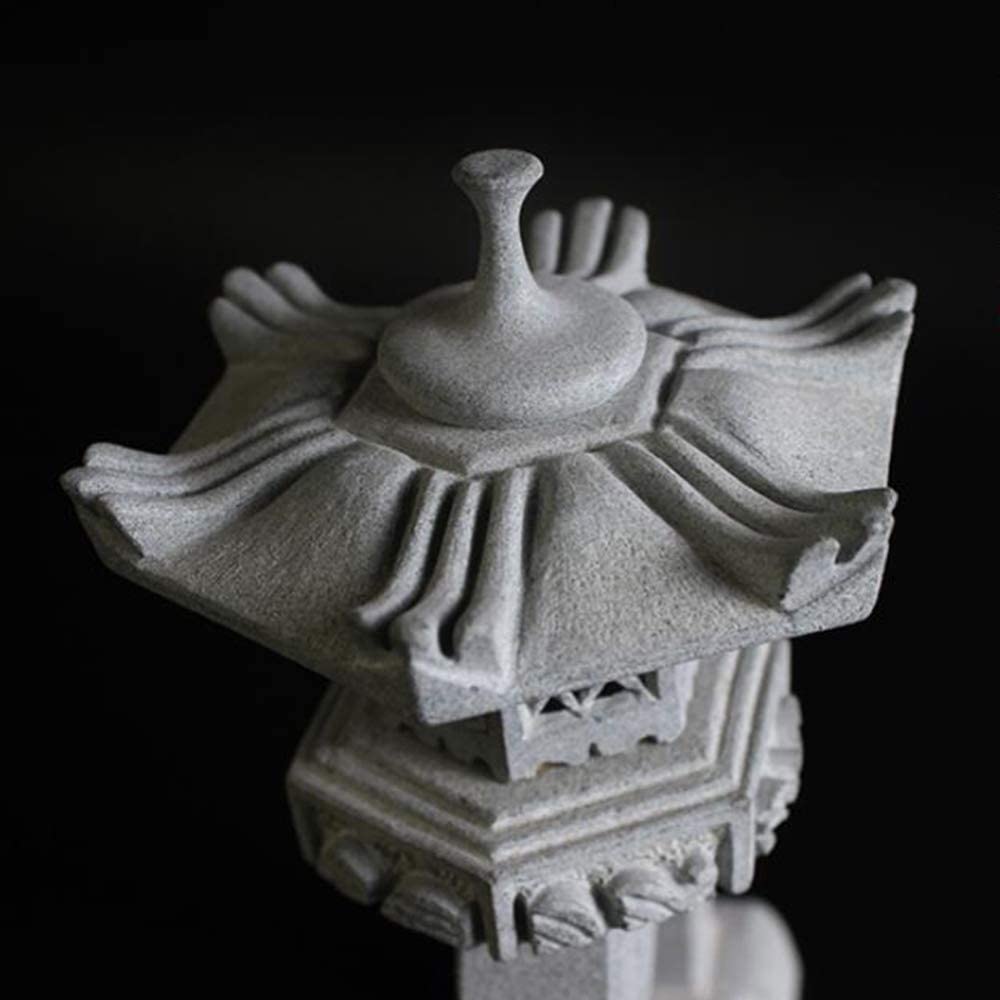 Kamienna latarnia pagoda ogród ozdoba chińska/japońska 22 cm rzeźba latarnia dekoracja patio