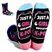 Brevcrnr Kpop Socks,K-Pop Merch, Music Gifts for Girls K Pop Fan Lovers, Dorm Room Essentials for Girls, K Pop Singing Socks