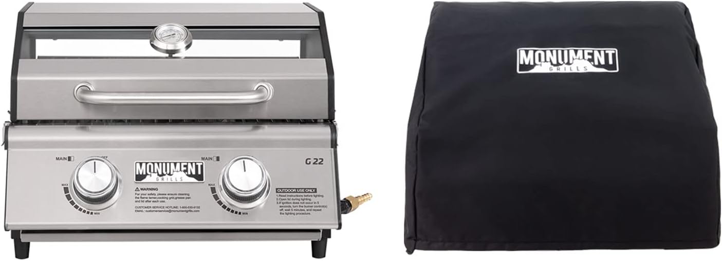 Pit Boss Grills 75275 Stainless Steel TwoBurner Portable