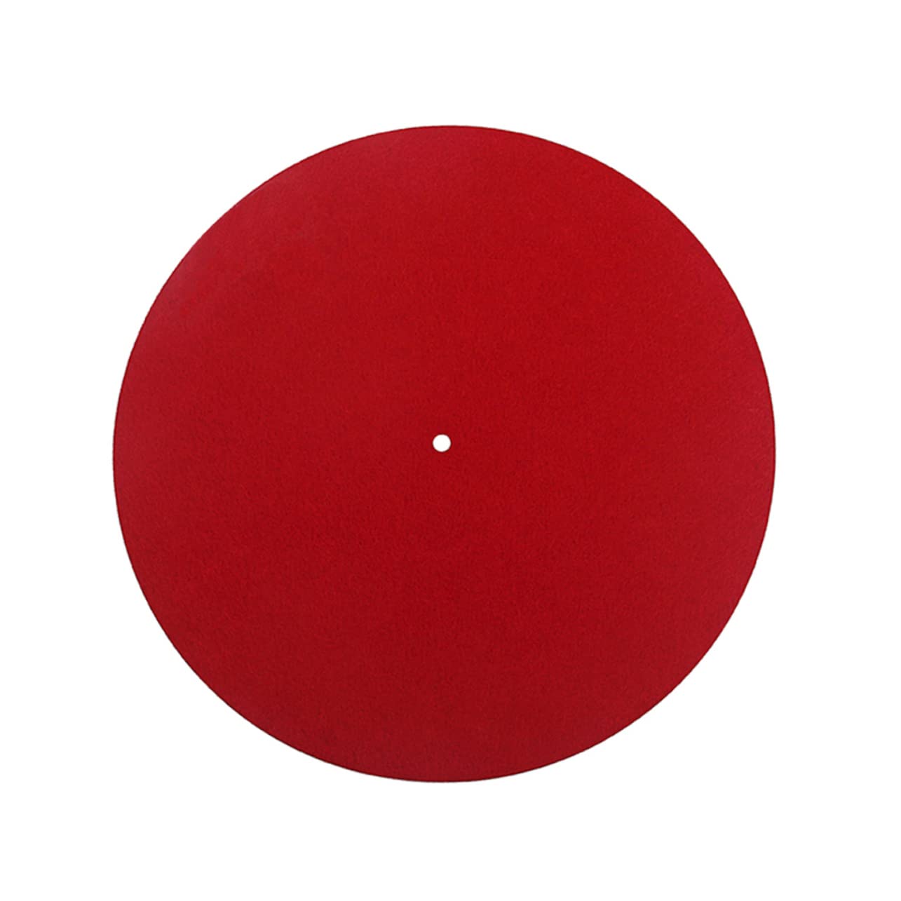 UPKOCH 3piezas Alfombrilla De Turntable De Lana Anti-estática Para Reproductores De Vinilo Reducción De Vibraciones y Compatibilidad