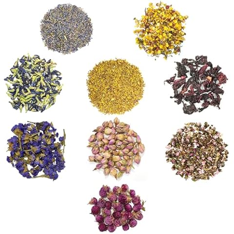 Tasnme Natural Pure Dried Flowers for DIY Cover