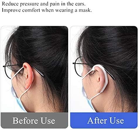 [10PCS]3D Face Bracket Internal Support Frame for Masks,Face Inner Support Frame Bracket for Masks,Reusable Lipstick Protector Protection for Adults,Clear