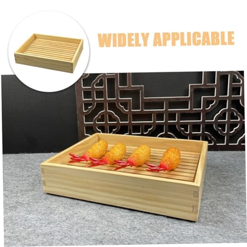 Plato de madera Zerodeko para sushi y sashimi miniatura 6