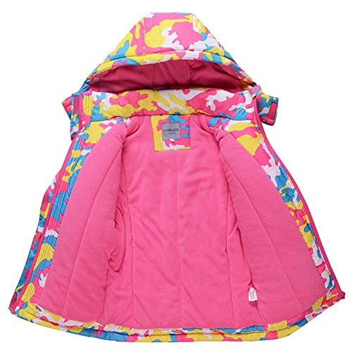 Image of Girls /Boys Snowsuits Hooded Insulated Windproof Winer Coats Ski Jacket Snow Pants Set