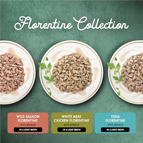 Fancy Feast Medleys Wet Cat Food, Florentine Collection Variety Pack 3 Flavours - 85 g Can (12 Pack) image 4