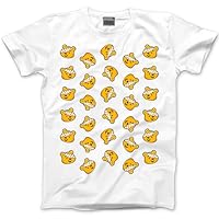 Spotty Bear Tshirt - Children's Spotty Top Spotted Bear Face Kid T-Shirt Spots Day Friday Unisex School Charity Tee - 12-13 Years White