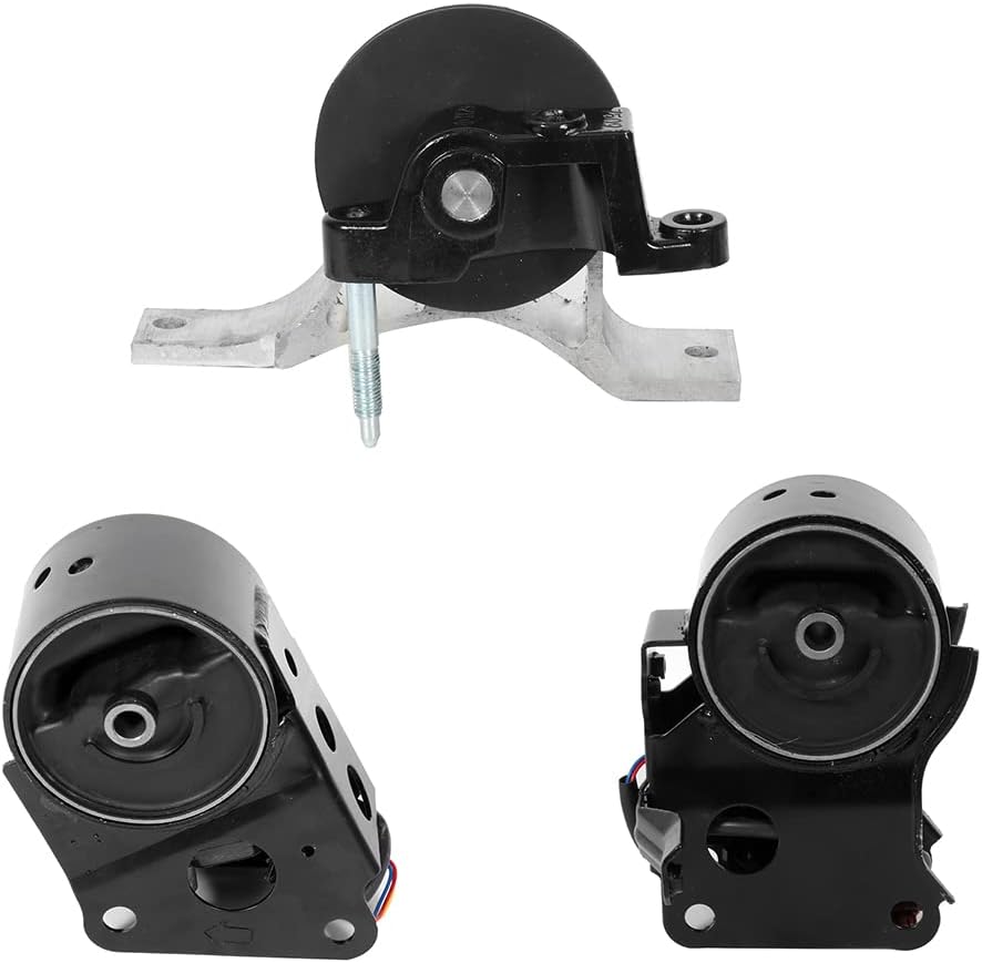 OCPTY Front Rear Engine Motor Mount Set with Sensor Compatible for Nissan Altima 2002-2006, Maxima 2004-2008, Murano 2003-2007 3.5L # A7348 A7349EL A7358EL 3PCS