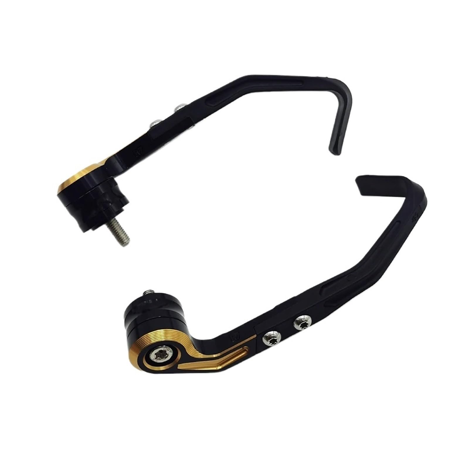 FDYXUMW Motorcycle Handguards Motorcycle Aluminum Alloy Handlebar Brake Clutch Lever Hand Guard Protector Modification Accessories Handguard(D)