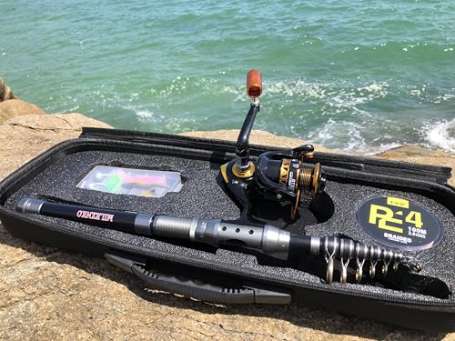 Telescopic Fishing Rod and Reel Combination, 240 Cm Carbon Fiber Rod, Adult Foldable Fishing Rod Suitable for Freshwater and Salt Water - image 6