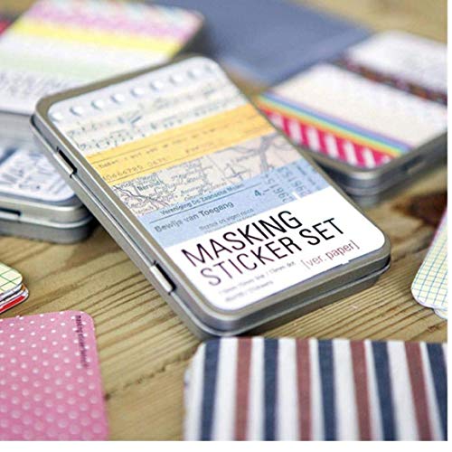 AYRSJCL 27pcs / Box cancelleria Tin Mano Libri