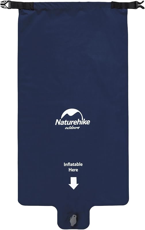 Naturehike Kék Felfújható Matrac Táska - Vízálló Tároló Mobilhoz és Kiegészítőkhöz - 195x59x6,5 cm, 470g