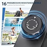 Dripex Elliptical Exercise Machine, Hyper-Quiet Magnetic Elliptical Machine for Home, Elliptical Training Machines with 16 Levels Resistance, 8KG Flywheel, Pulse Sensor, 15.3IN Stride - Image 5