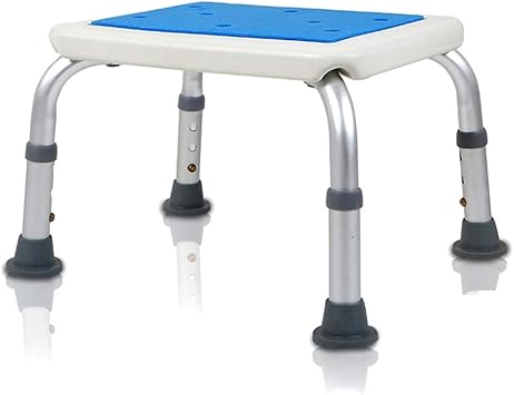 Amazon Co Jp Yl Welfare 半身浴 椅子 浴槽内椅子 シャワーチェア 介護用品 手すりがなし 長方形 高齢者 障害者 妊婦入浴補助用具 お風呂 椅子 柔らかいクッション付き 3段階高さ調整可能 ブルー ドラッグストア