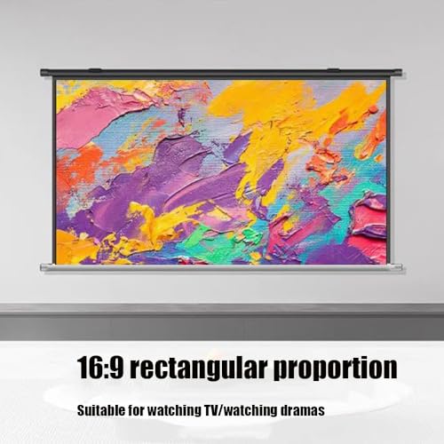 Pantalla de proyección manual 60 pulgadas 4:3 miniatura 6