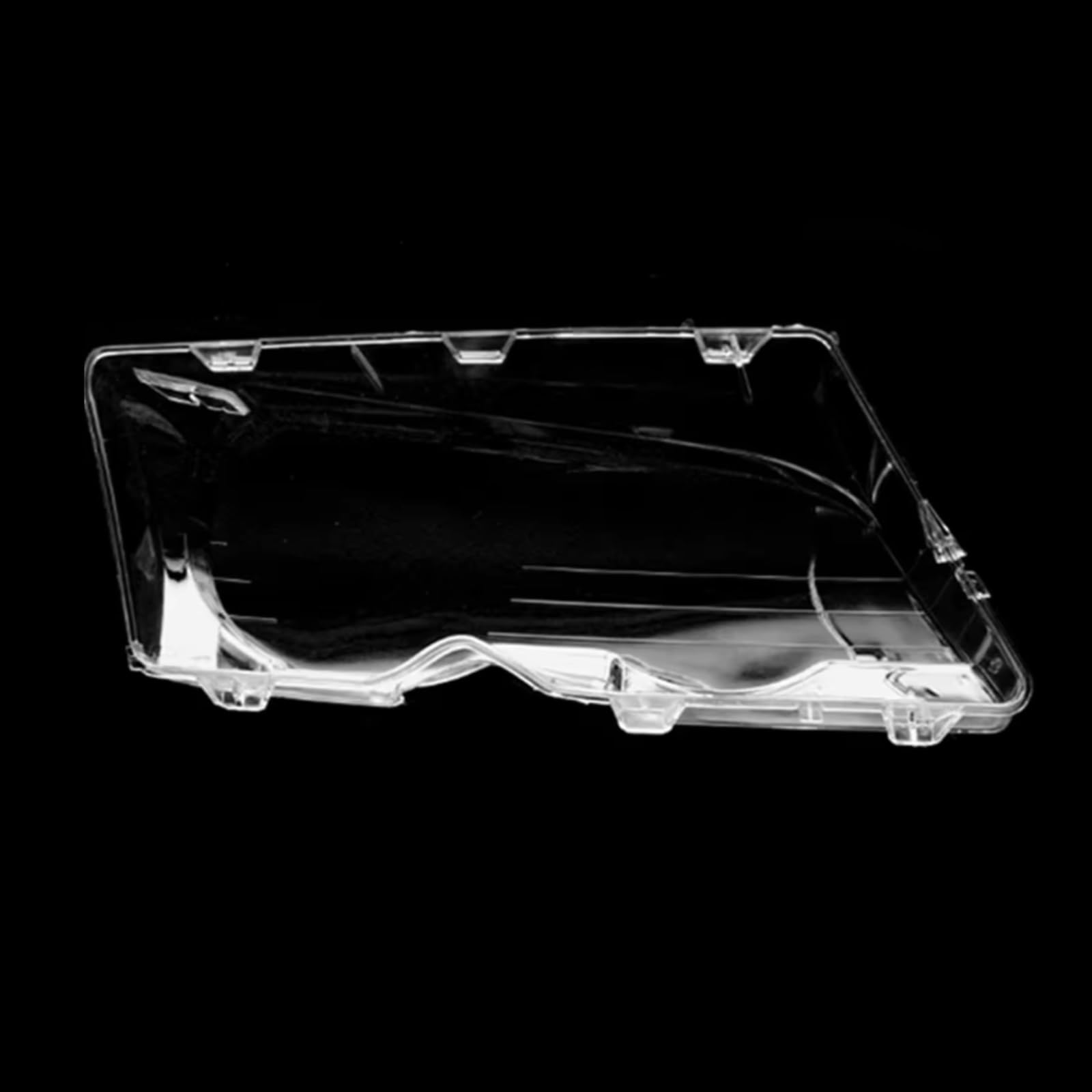 Verre phare avant BMW E46 finition cristal supérieure pour remplacement de prestige