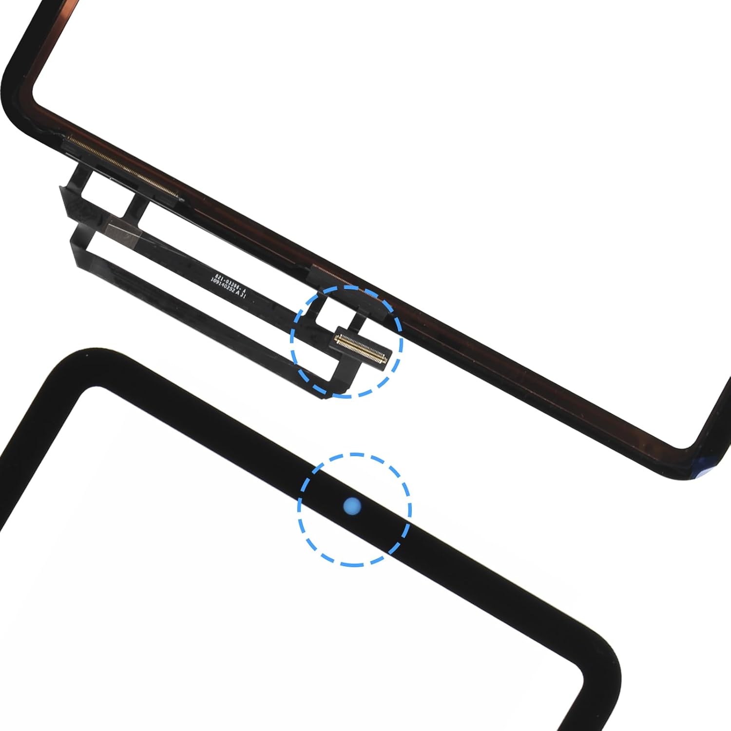 Touch Screen for iPad mini 6 Gen 2021, for iPad mini 6th Generation 8.3 inch Digitizer Model A2568 A2569 Screen Replacement Touchscreen Glass Panel with Repair Kit (not LCD Display)