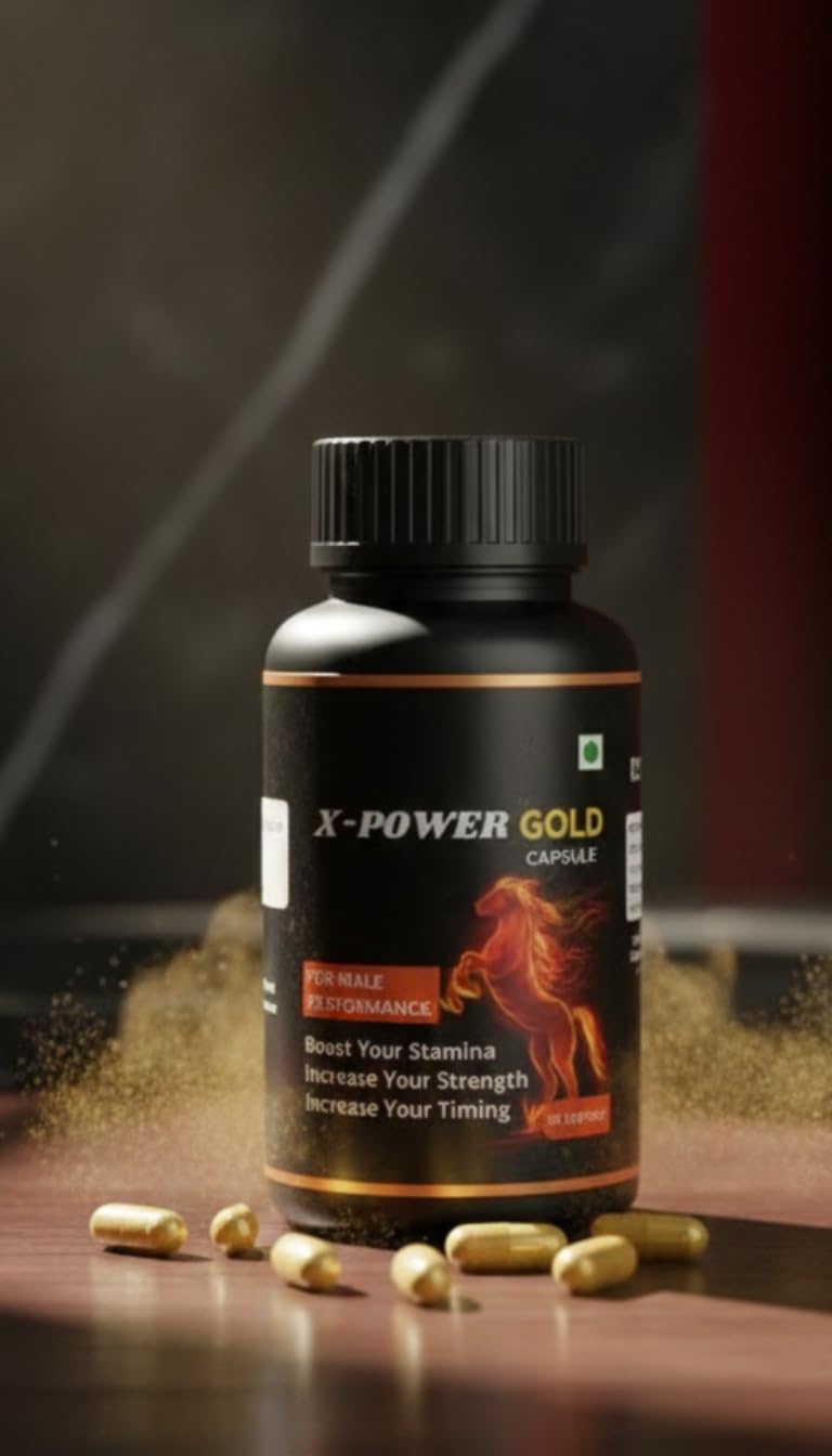 X-Power Gold Capsules for Men 100% FULL PERFORMENCE — Amazon image 5