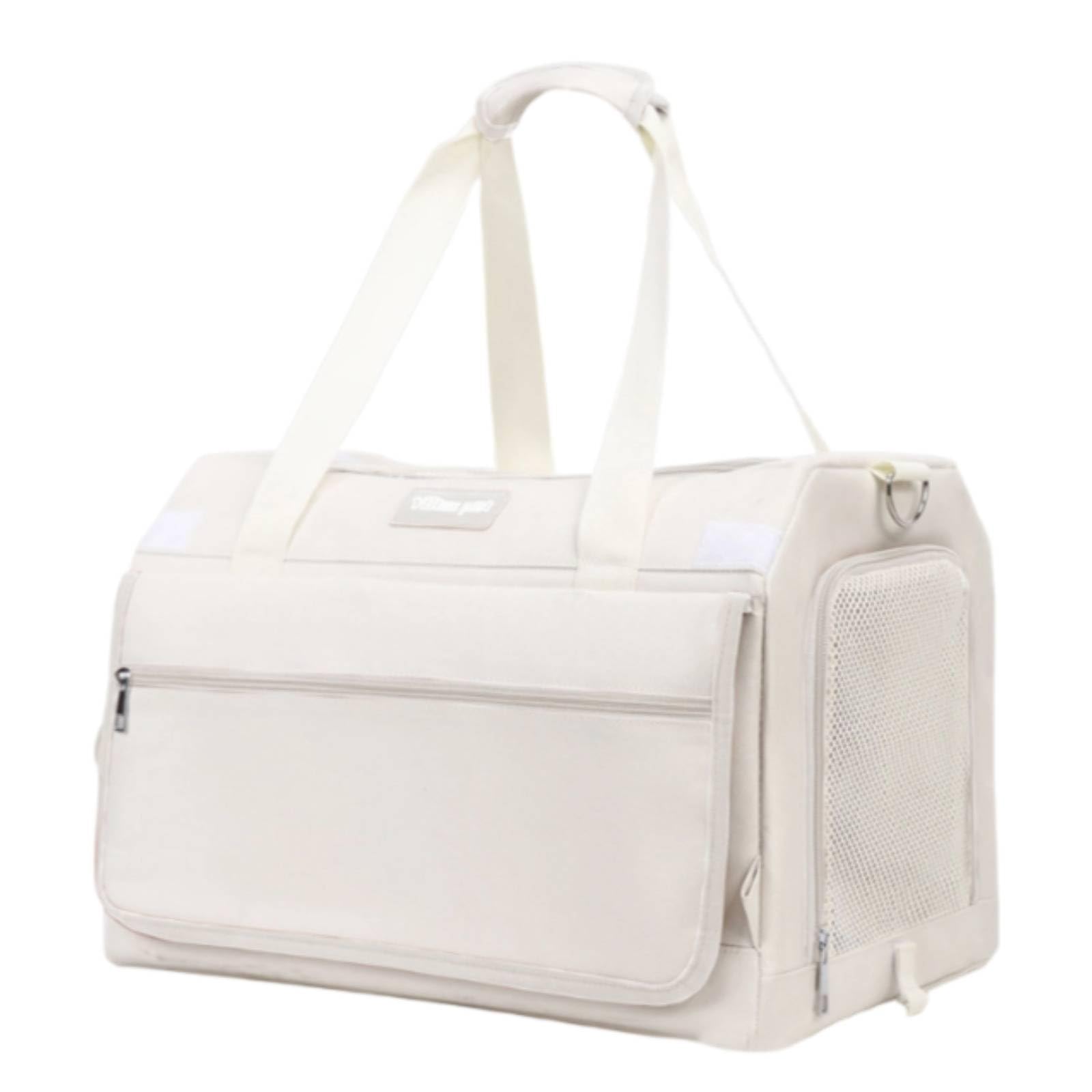 Contenedor portátil para viajes Colcolo blanco con panel de ventilación superior 8