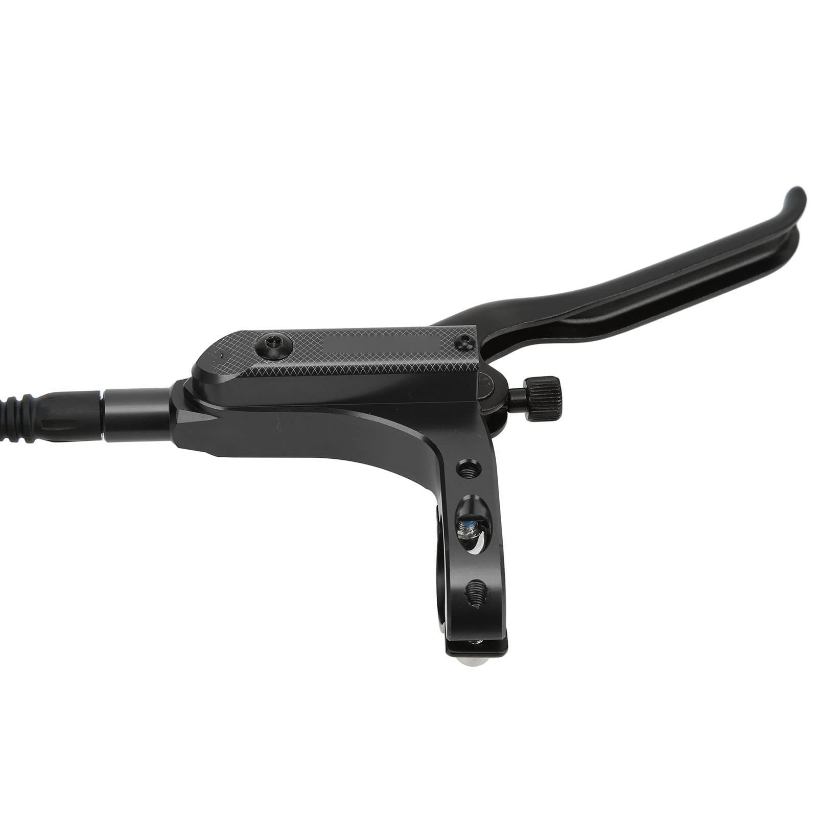 vélo 4 pistons avant arrière frein à disque hydraulique VTT CNC frein à huile bilatéral (Noire)