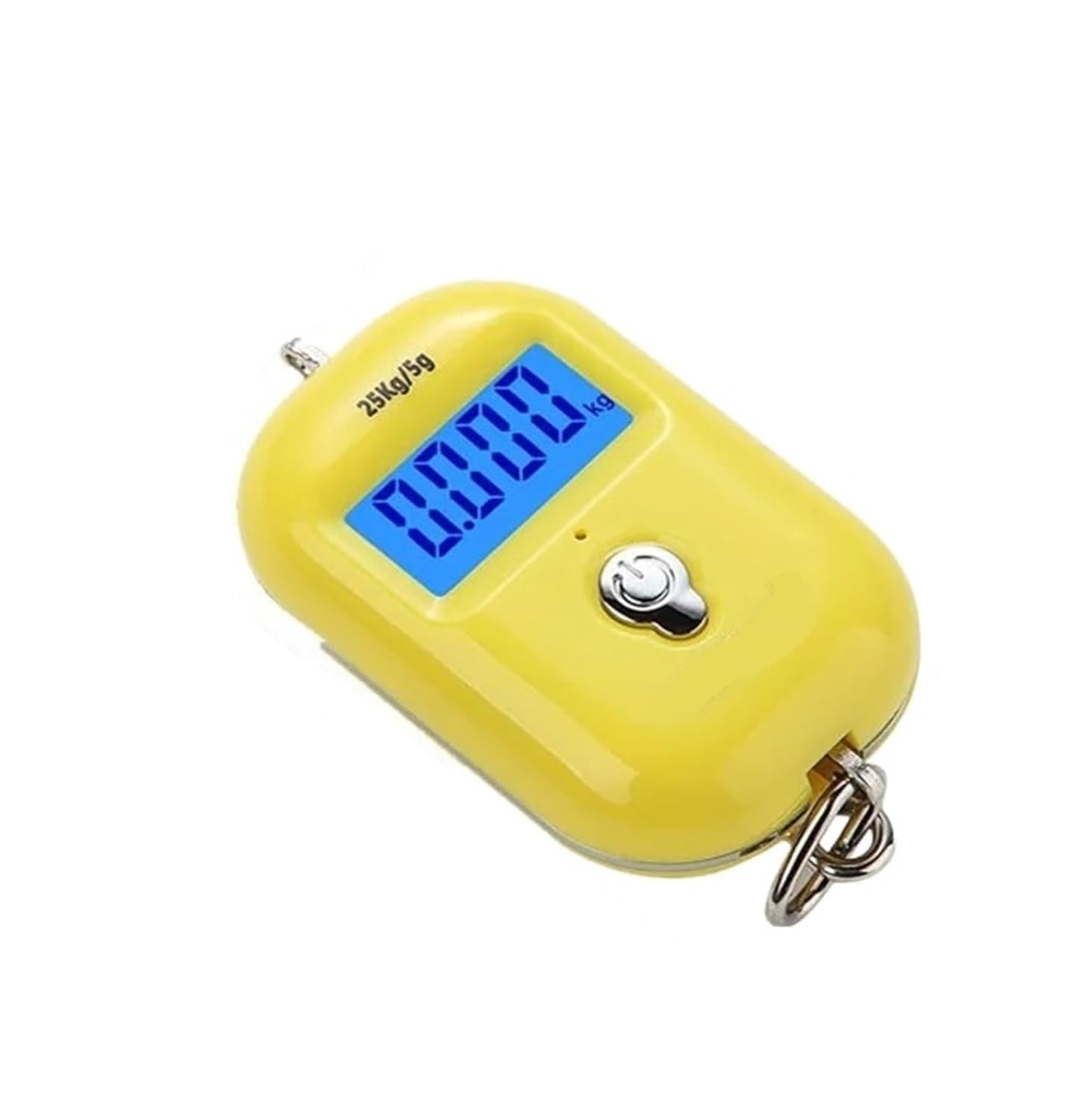5pcs Portable Mini Electronic LCD Travel Luggage Weight Scale: 25kg Digital Hanging Hook Scale
