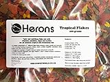 HERONS - Tropical Flakes - For all Tropical Fish - Guppies, Bettas, Neons, Cichlids, Angelfish, Swordtails - Multi-Nutrient Complex - Supports Growth, Colouration and Immune System - 100 Grams - Image 2