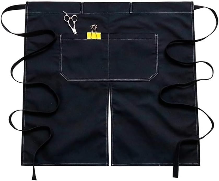 ショートエプロン エプロン 下半身 シェフ ハーフエプロン ビューティー サロン アーティスト メイクアップ オーバーオール 男女兼