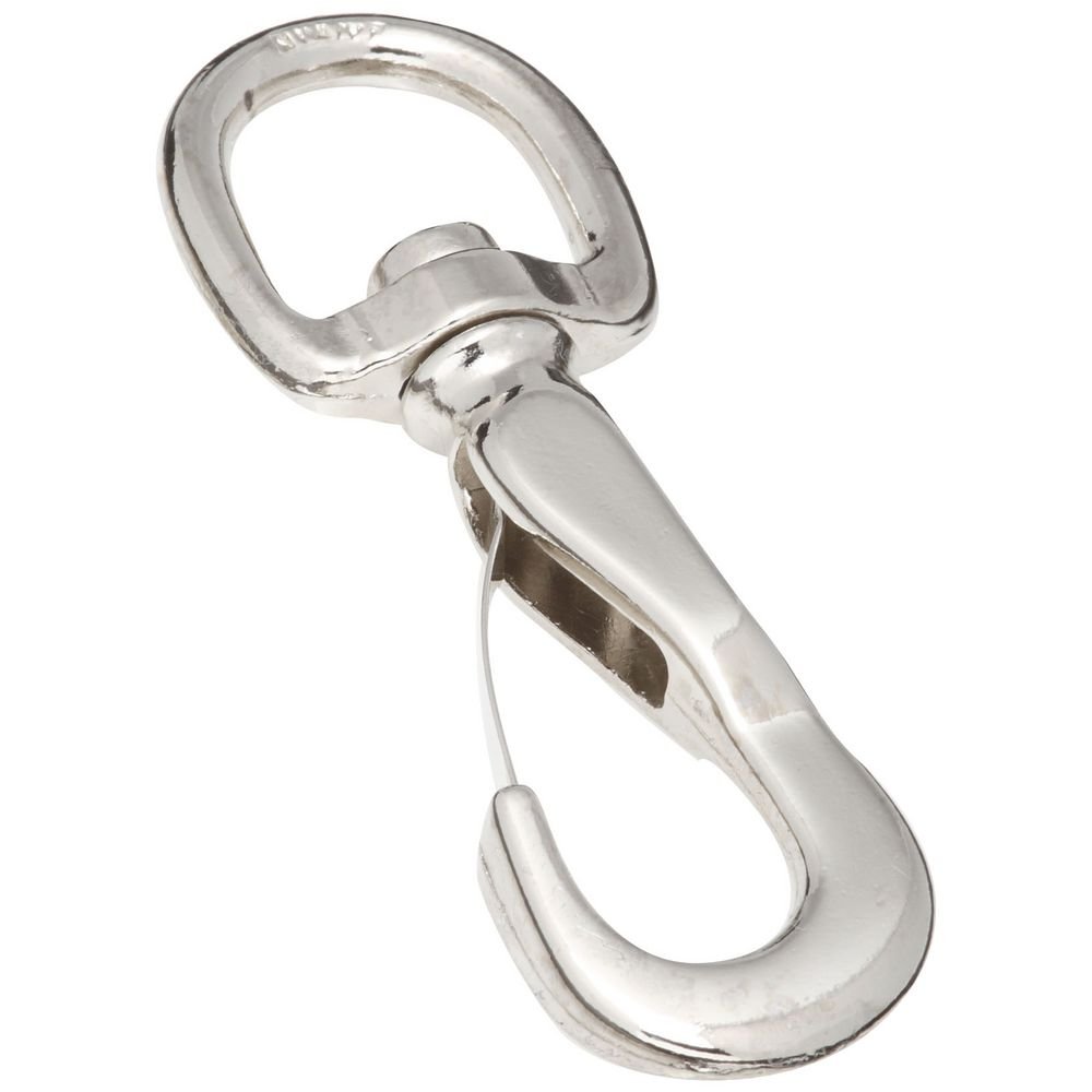 Mousqueton à ressort en nickel Stanley National 3052bc pour attache de corde