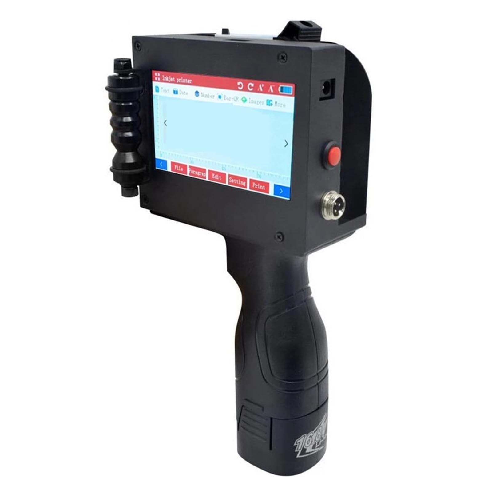 Hand Held Gun Portable Expiry Date Coder Batch Number Handjet Machine Handheld Inkjet Printer The Weld Is Strong
