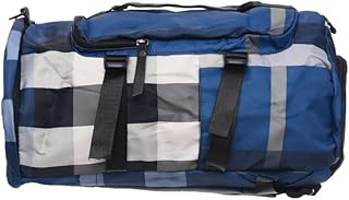 شنطة ظهر مقسمة 2 في 1 مقاومة للماء تحتوي على مقبضين من الجلد مع حزام قابل للتعديل ومساحة تخزين واسعة عملية مناسبة للجنسين