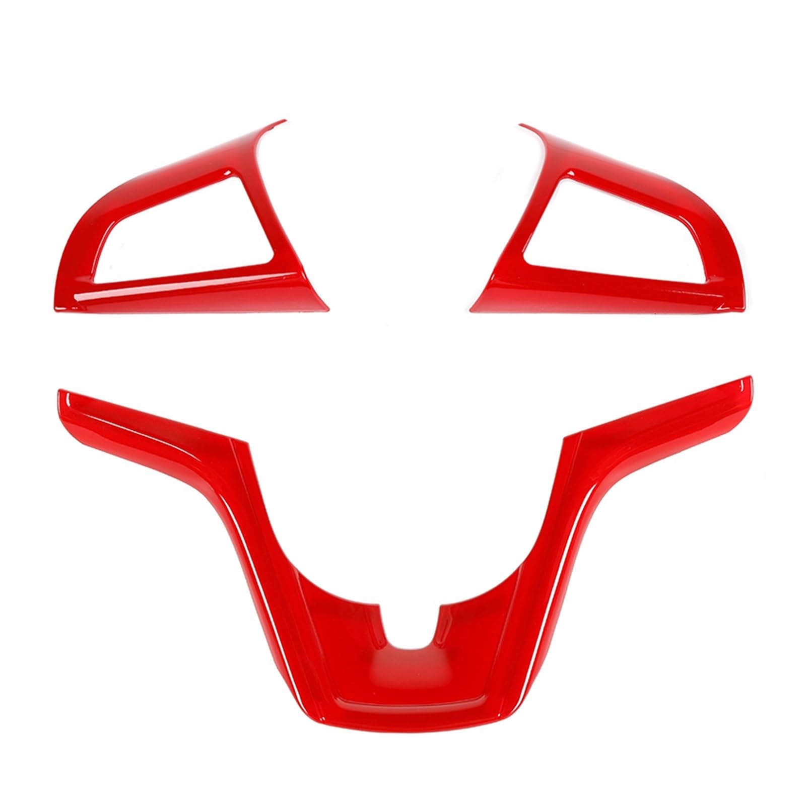 for Chevrolet for Camaro 2012-2015 Car Steering Wheel Decoration Cover Stickers Interior Parts Mouldings Car Interior Mouldings(G)