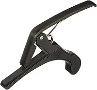 Capotraste Preta com Haste Longa para Violão e Guitarra - DOLPHIN 10231