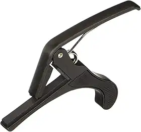 Capotraste Preta com Haste Longa para Violão e Guitarra - DOLPHIN 10231