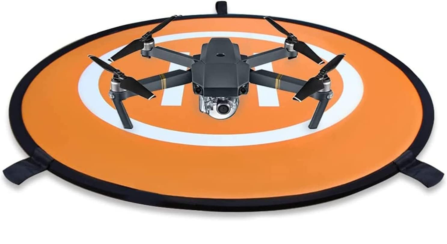 TMG Drones Landing Pad 30 Inch(75CM) Drone and Quadcopter Landing Pad RC Aircraft Soft Launch Mat Surface Made of Waterproof For DJI Inspire 1/2, Mavic 3/Cine, Phantom 3/4 Accessories