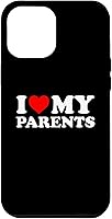 Vista 26 de I Love My Parents - Red Heart Case for iPhone 16
