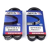 MOCA 4PK815 & 4PK845 EPDM Serpentine Belt for Hyundai Accent (2008-2011) & Kia Rio (2008-2011)