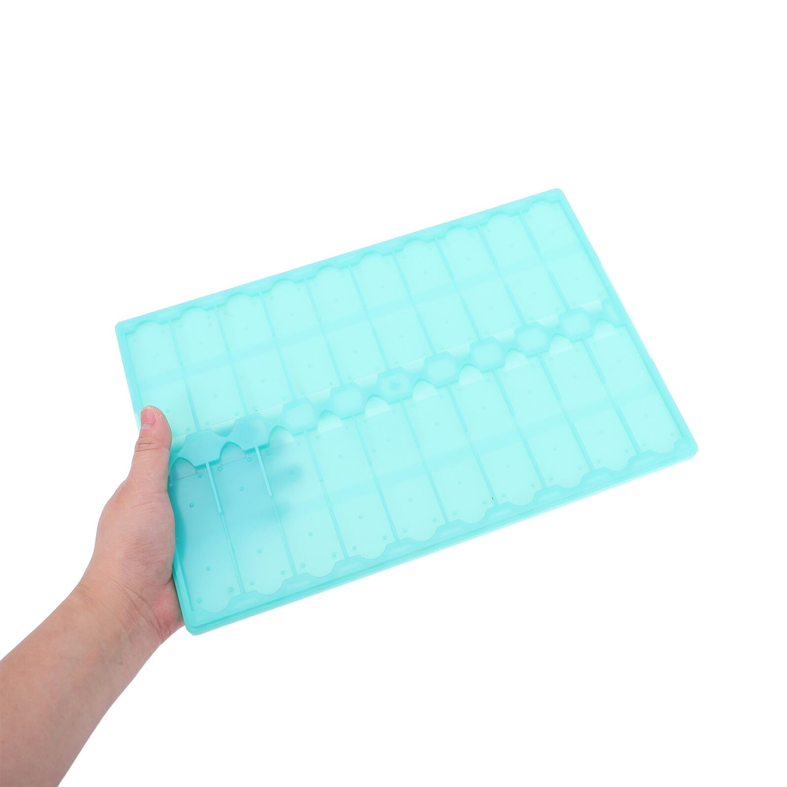 Soporte para Secado de Muestras de Laboratorio, 5 Unidades Ranuras, Bandeja Compatible Estuches Estándar para Uso en Cultivos y Observaciones Celulares