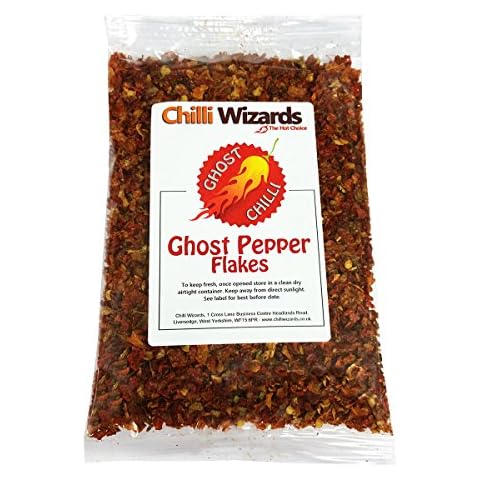 Ghost Pepper Chilli Flakes (Naga Jolokia) 25g - Sale Cover
