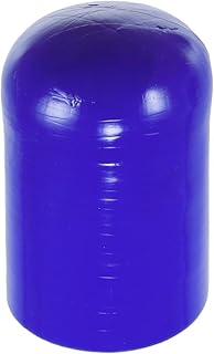 SHENGG Manguera de silicona de 35 mm a 75 mm de diámetro interior y 80 mm de largo, con abrazadera for derivación del calentador de refrigerante, puerto de agua de vacío, color azul(45mm ID)