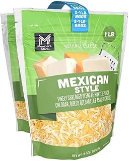 Member Mark Mexican Style Finely Shredded Cheese 2 pk. Two bags of 16 oz.