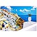 JSY Adulti 1000 Giocattolo educativo Pezzi di Legno Puzzle for Bambini Regali Fun Paesaggio Santorini Grecia Mar Egeo Puzzle 3D (Color : A, Size : 75.5 * 50.5cm)