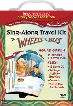DVD Wheels on the Bus: Sing-Along Travel Kit Book