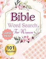 Inspirational Bible Word Search Large Print: Christian Puzzle Book for Women of All Ages Straight from the Heart of God! (Faith-Based Christian Books) B0F5MS5N13 Book Cover