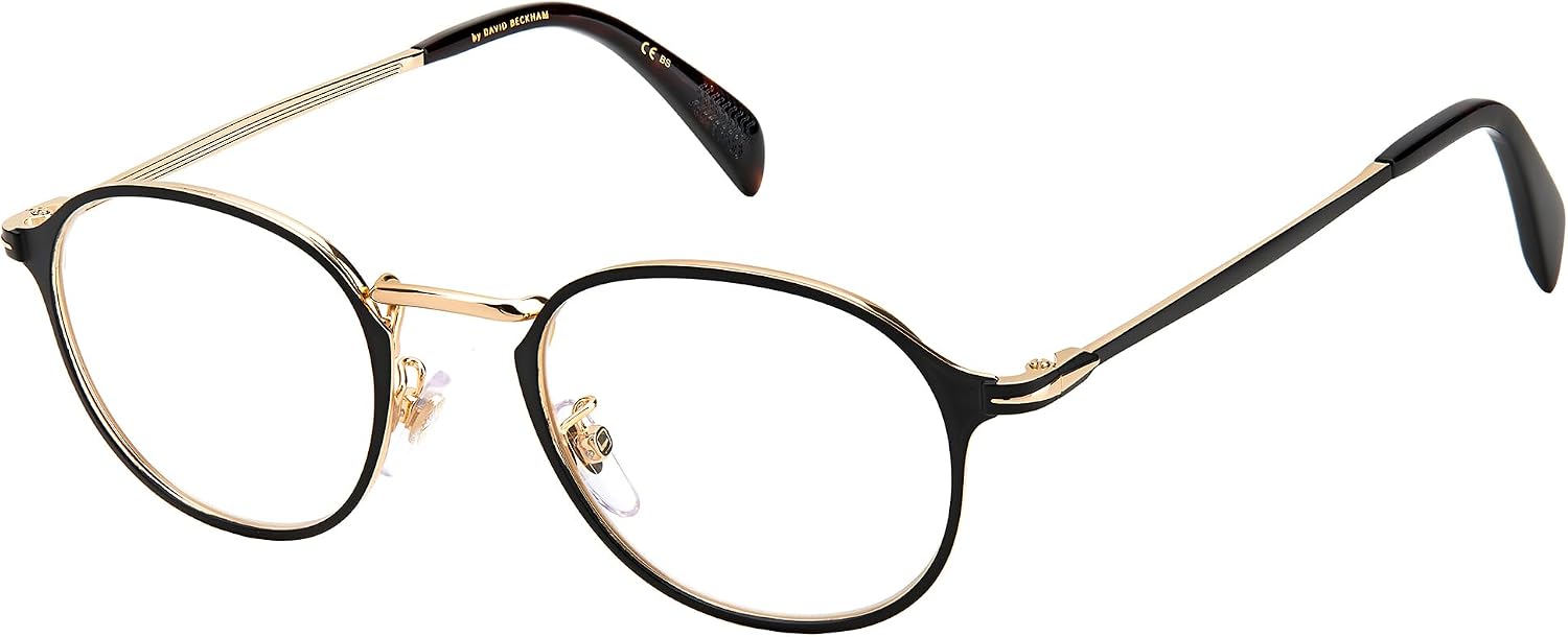 DB 7055 BLACK GOLD 48/21/145 men Eyewear Frame